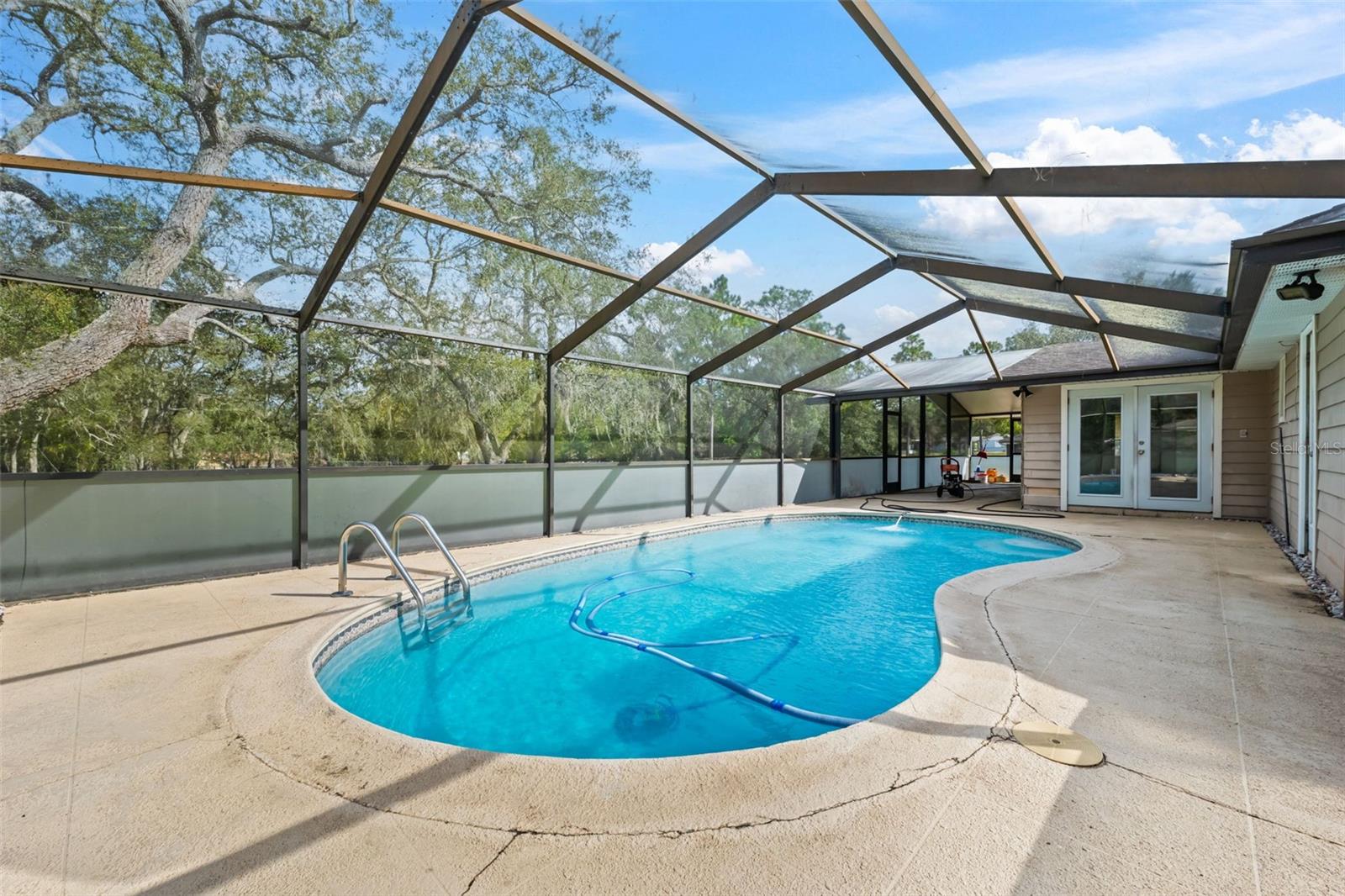 Huge pool and deck area!