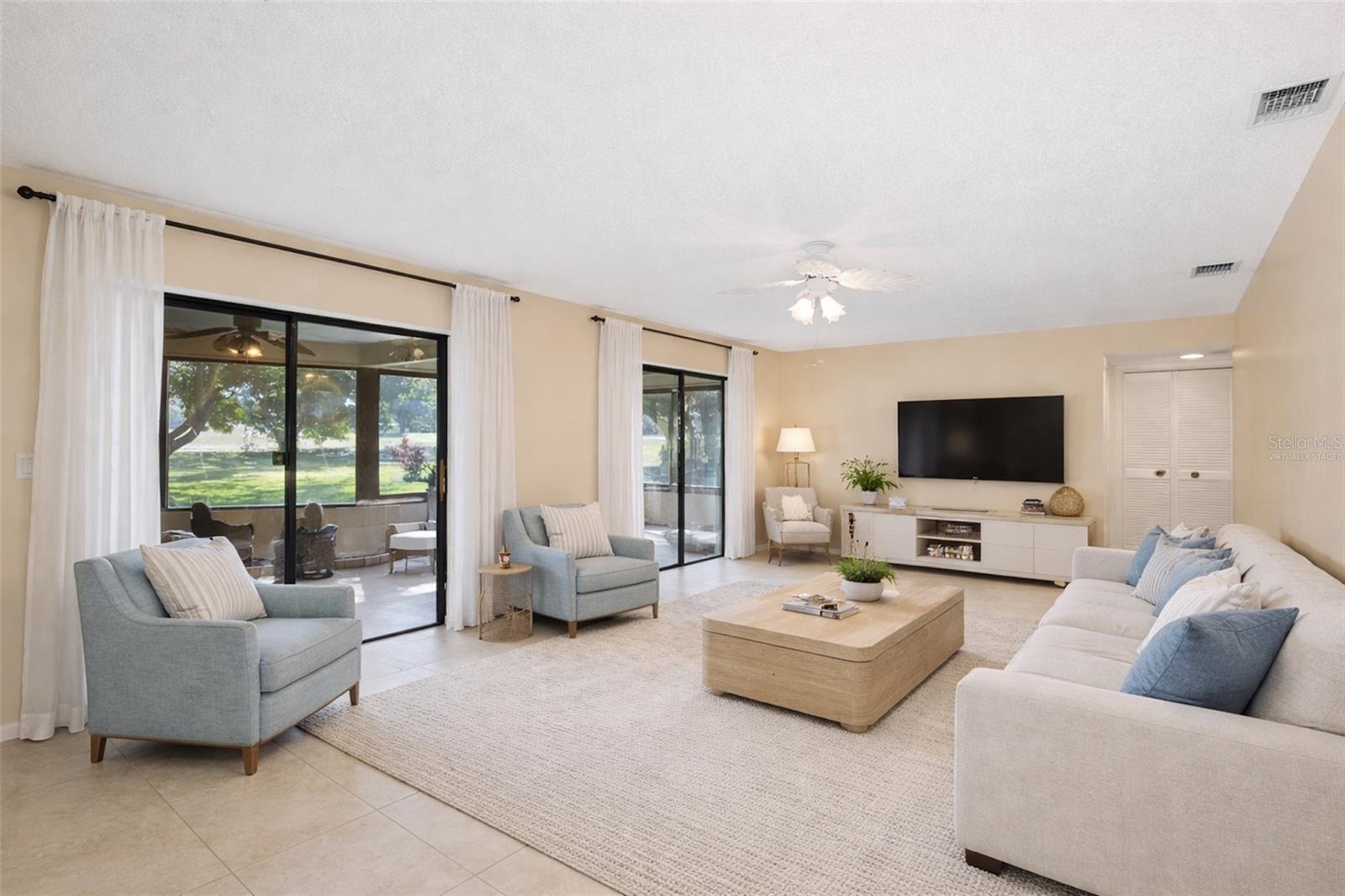 Virtually Staged - Family Room