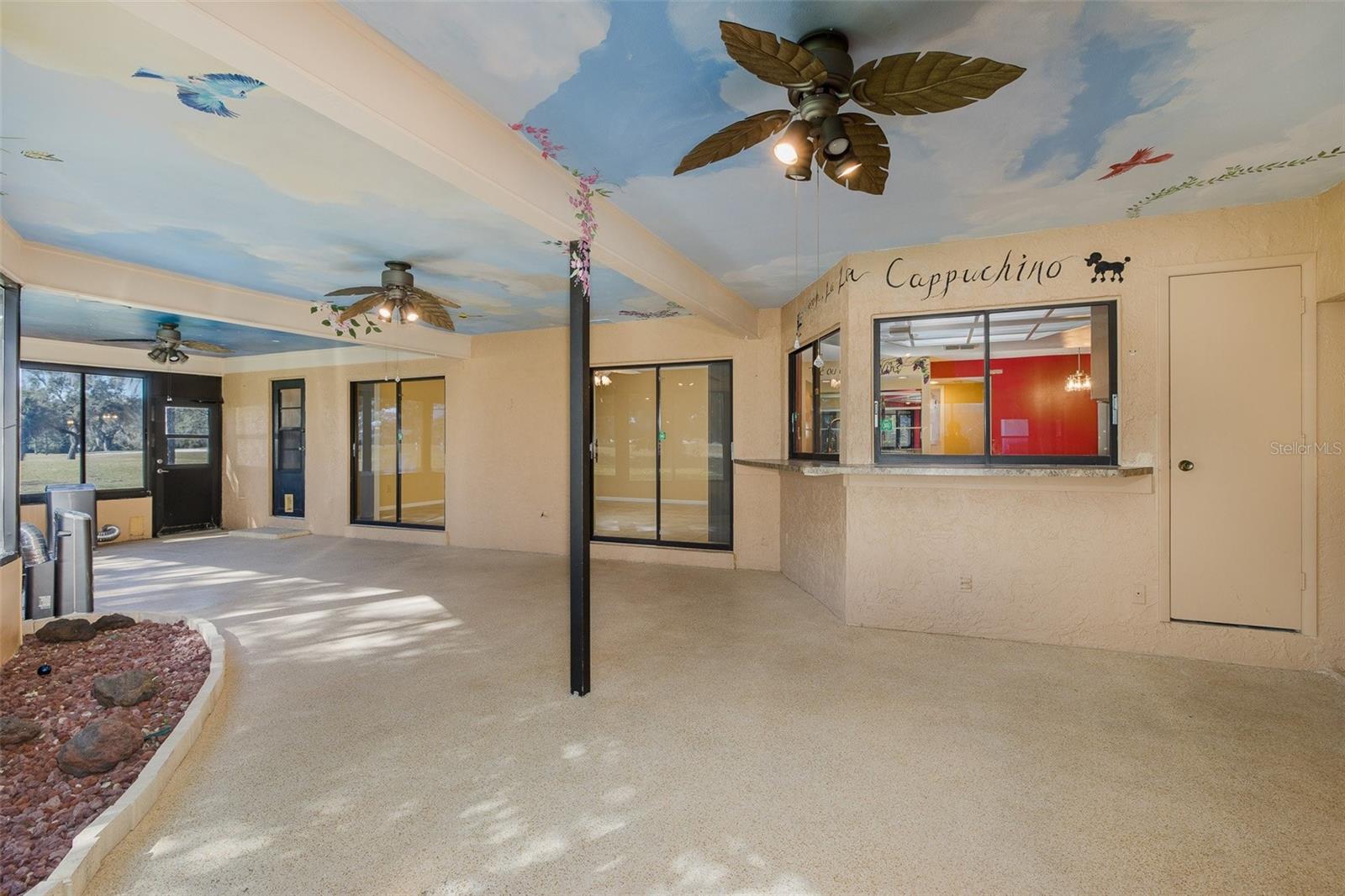 Pass through window to make parties easier!