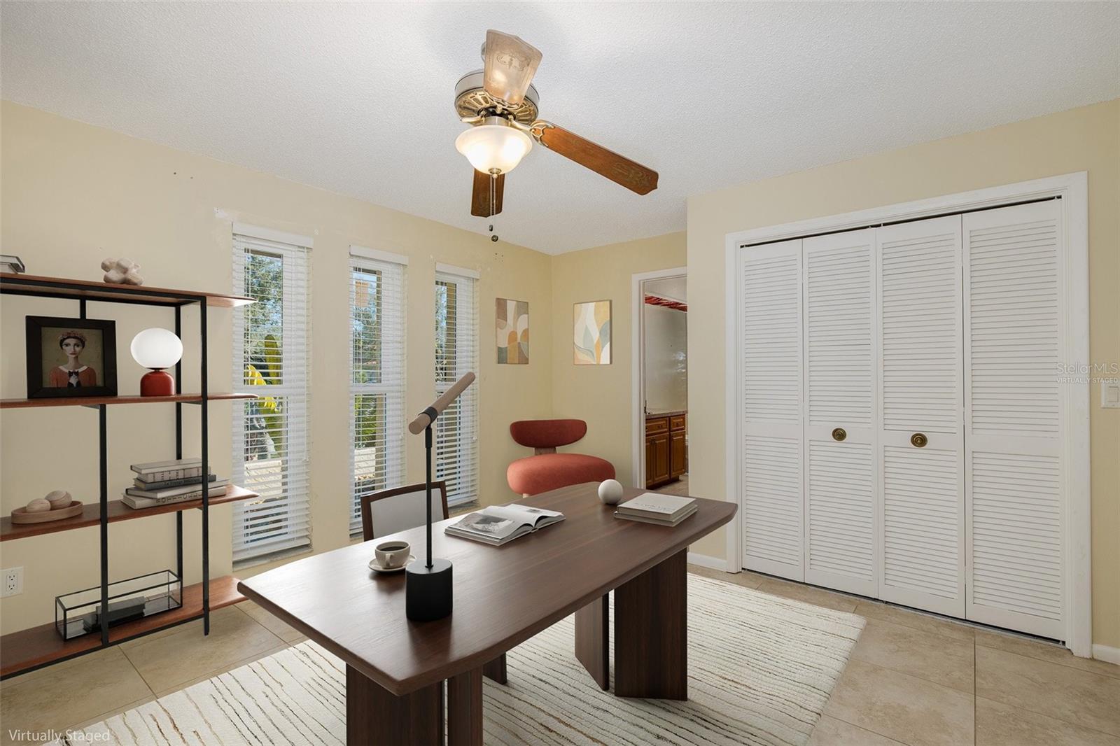 Office - Virtually Staged