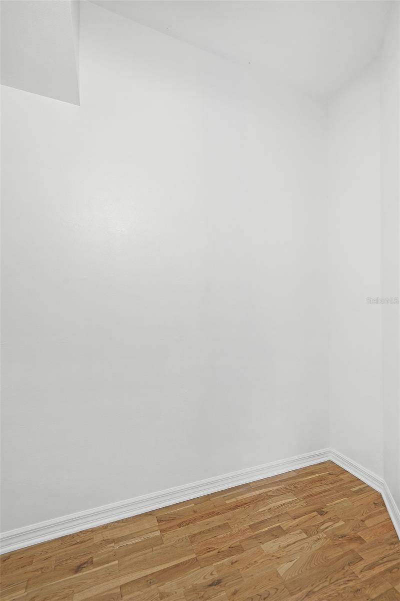 Primary walk in closet