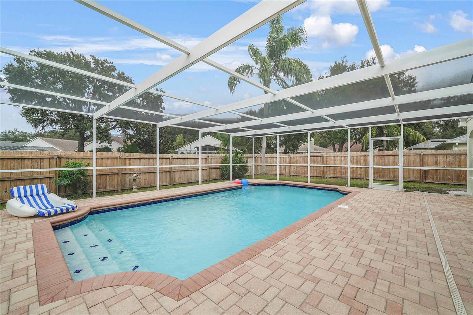 Private Pool with Screen Enclosure