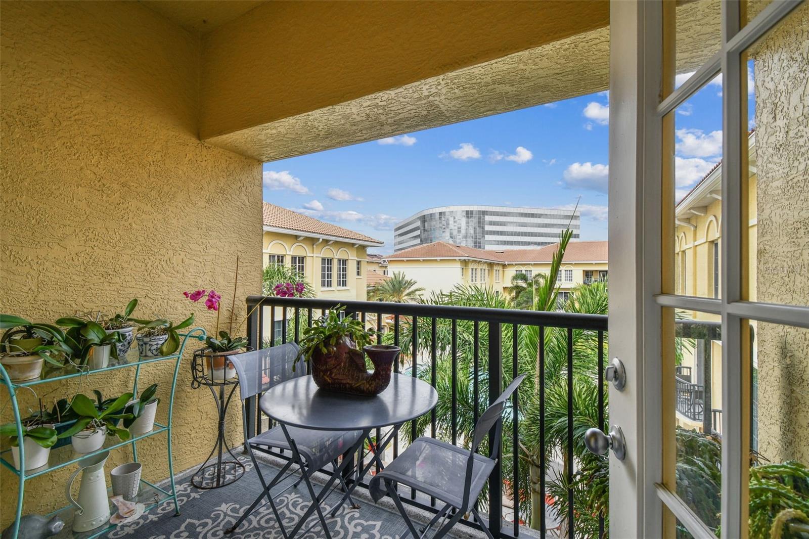Balcony off the Master Bedroom