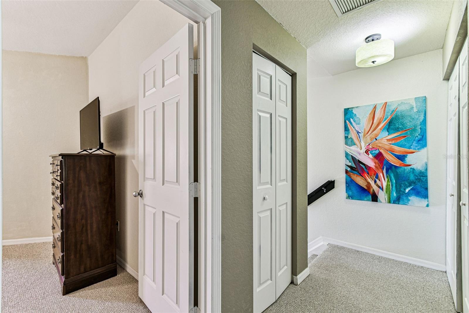 Hallway on 3rd between Master Bedroom and 2nd Bedroom