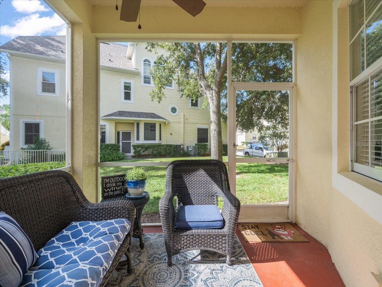 Screened Patio