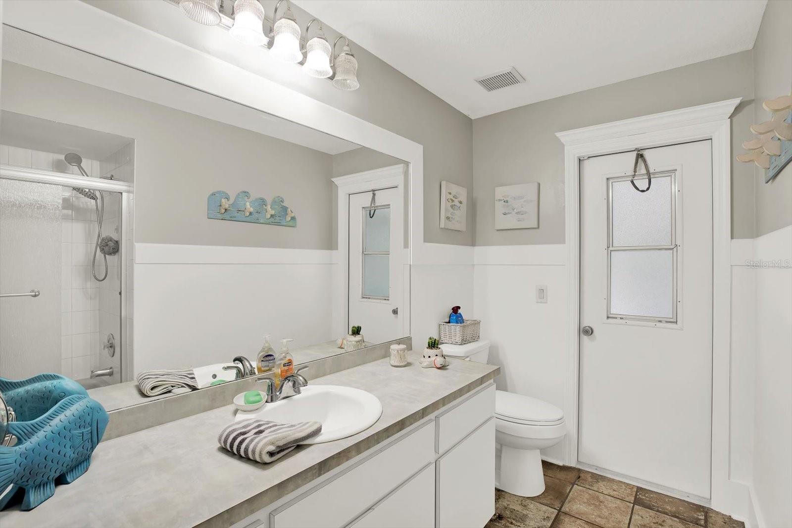 Second bathroom