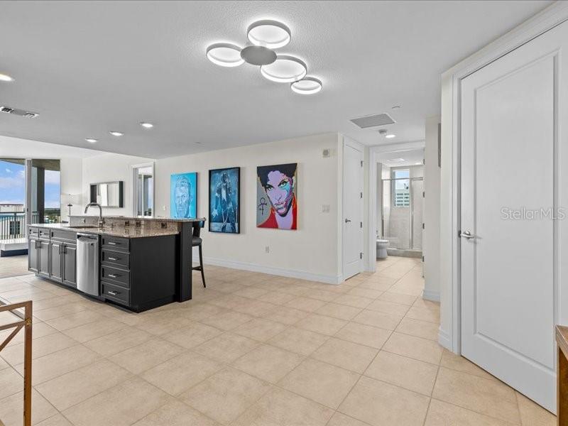 Possible dining space