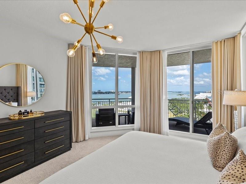 Sophisticated Primary Suite with a View!