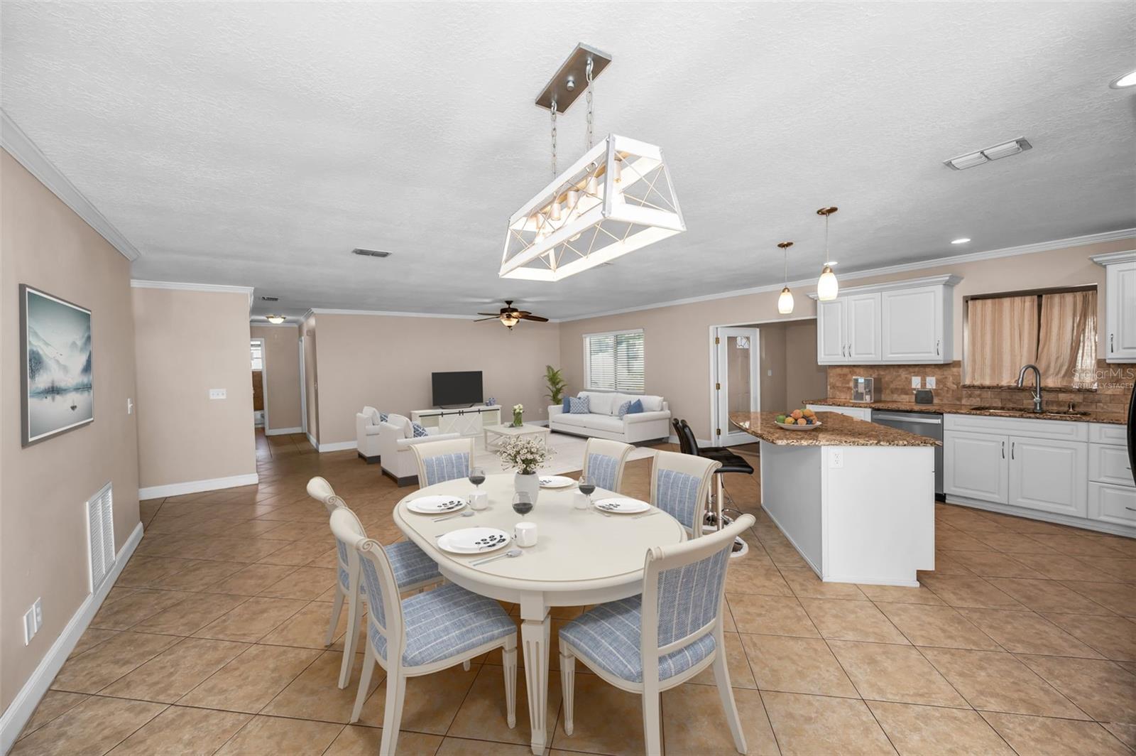 Dining Room-Virtually Staged