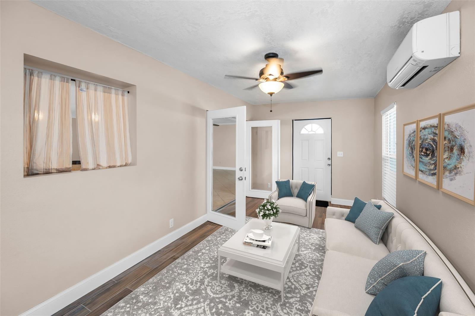Family Room- Virtually Staged