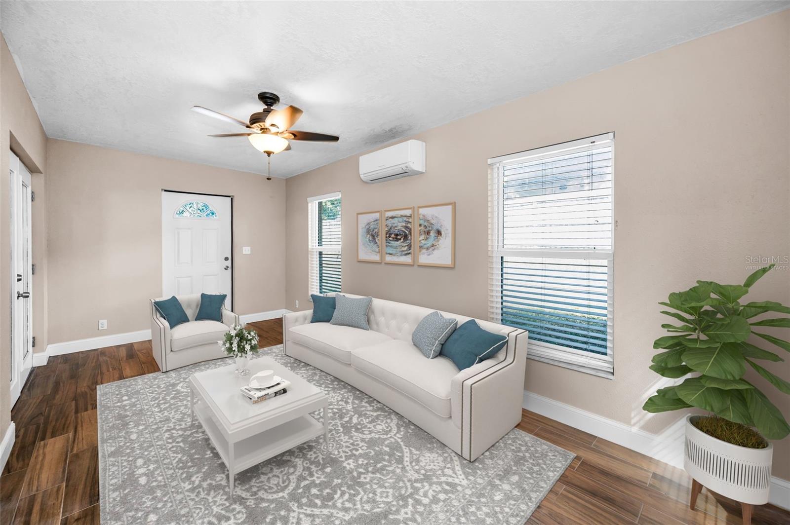 Family Room- Virtually Staged