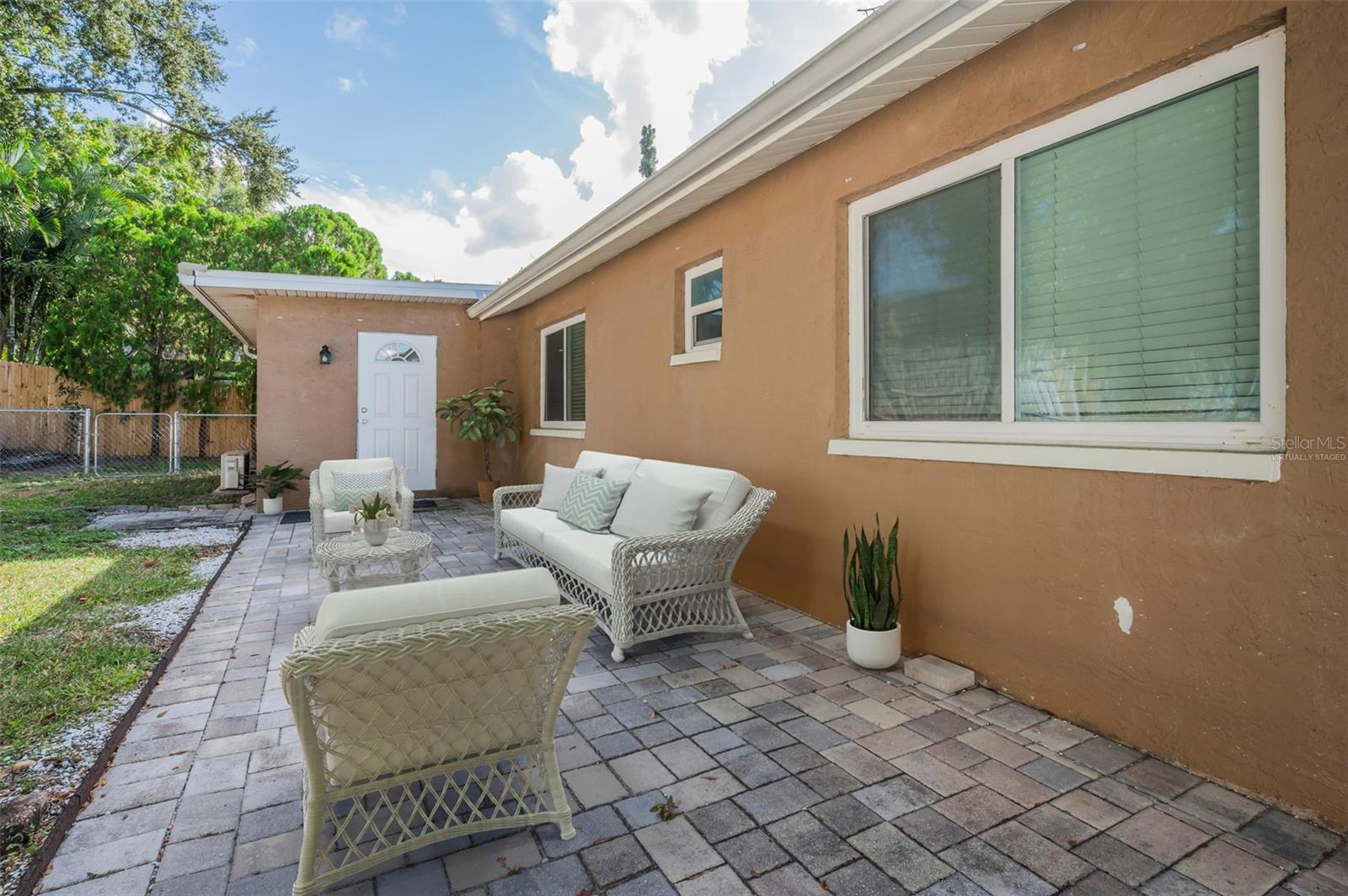 Patio- Virtually Staged