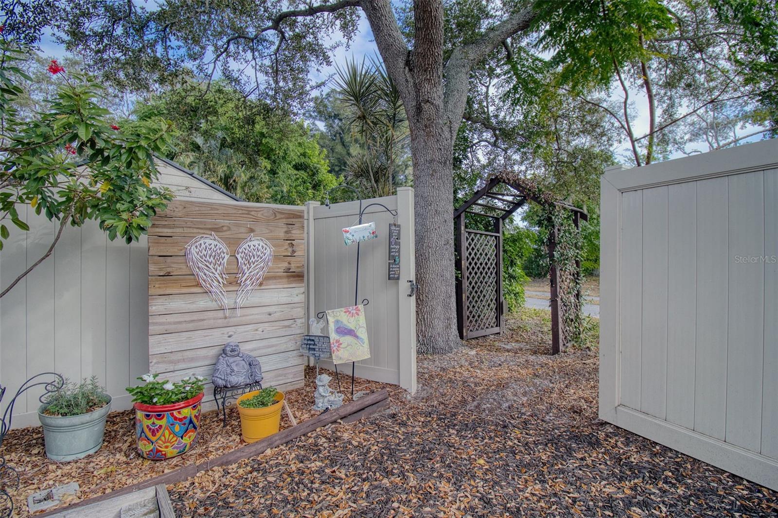 Gate to Pinellas Trail