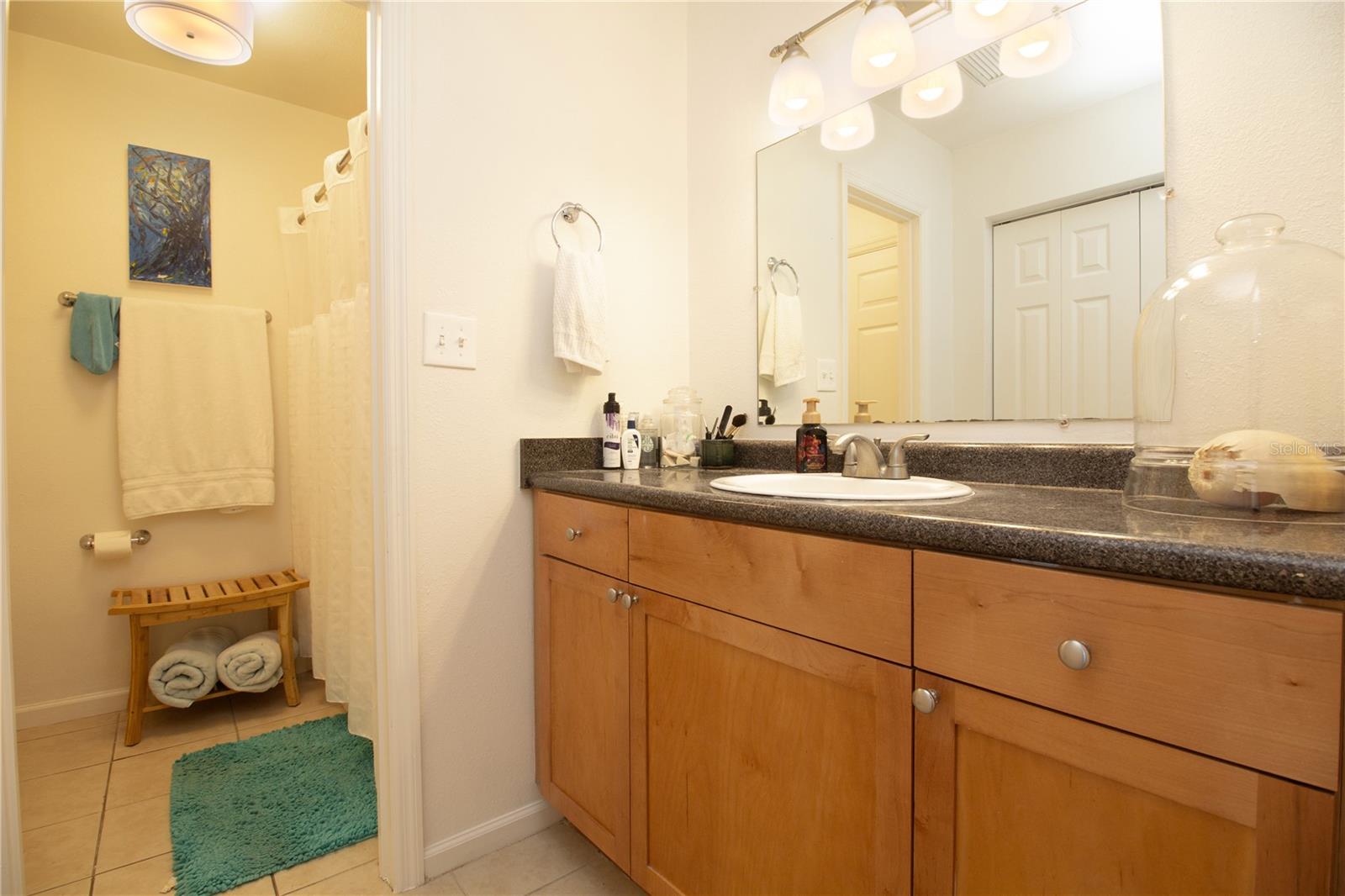 GUEST FULL BATH WITH CHANGING AREA