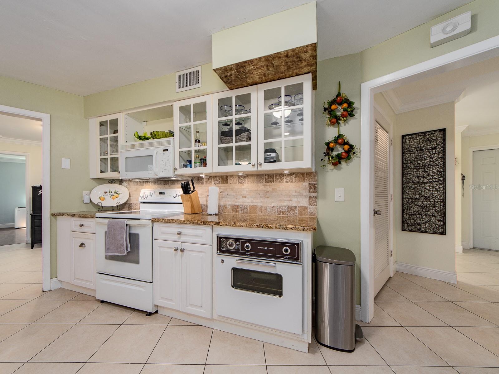 CONVENIENT WALK THROUGH KITCHEN
