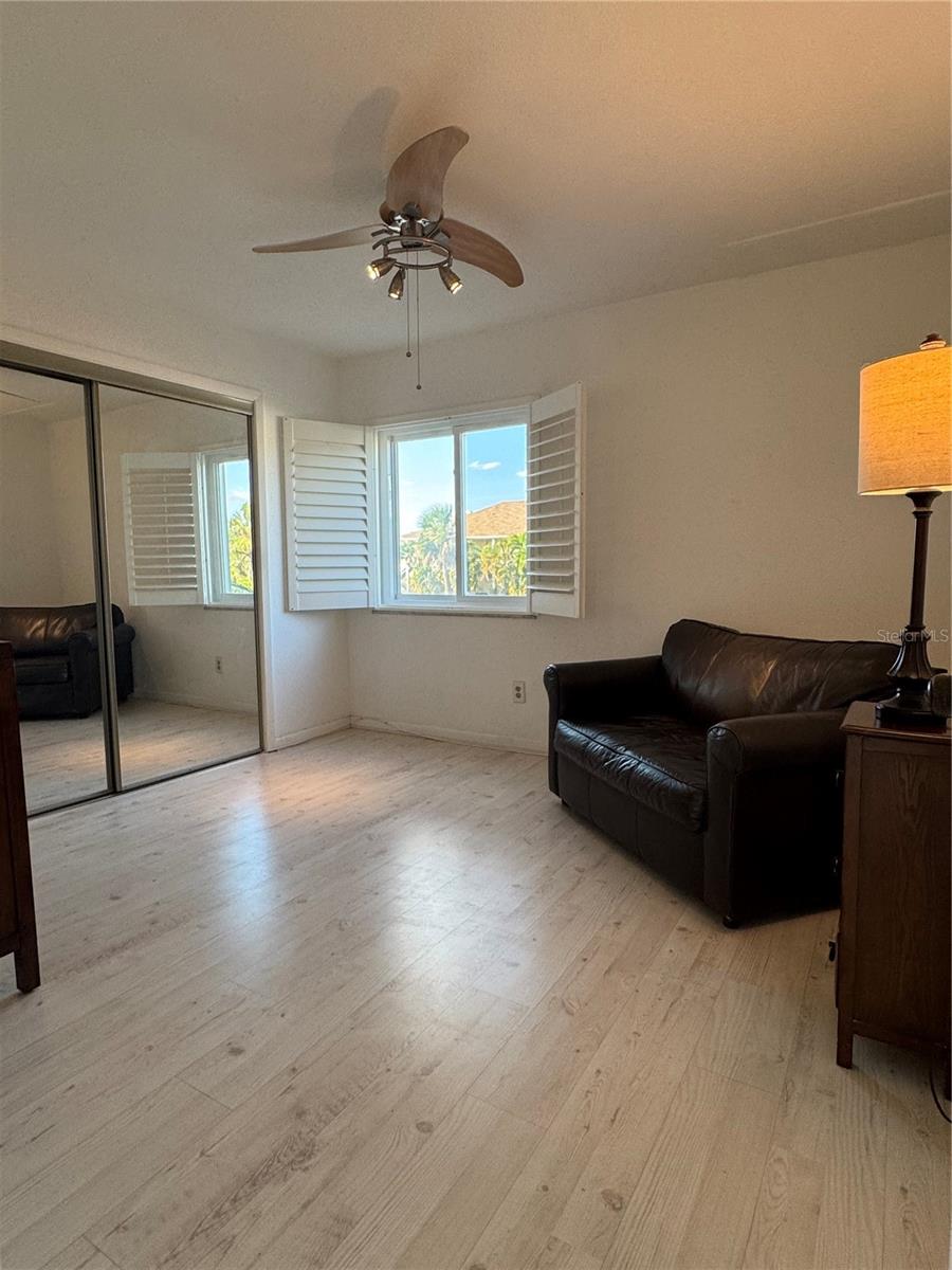 Second Bedroom, Hurricane Rated Window