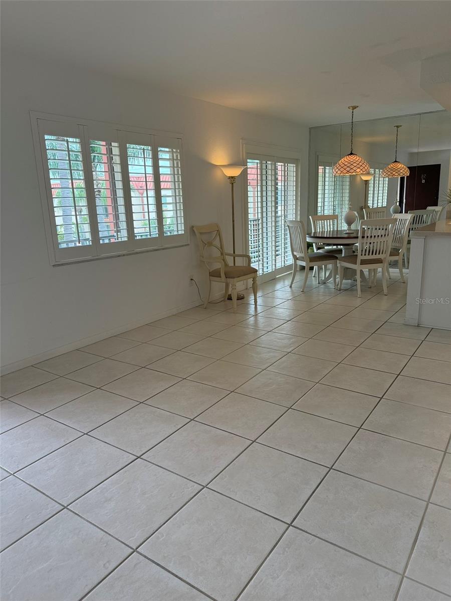 Living Room, Hurricane Rated Window
