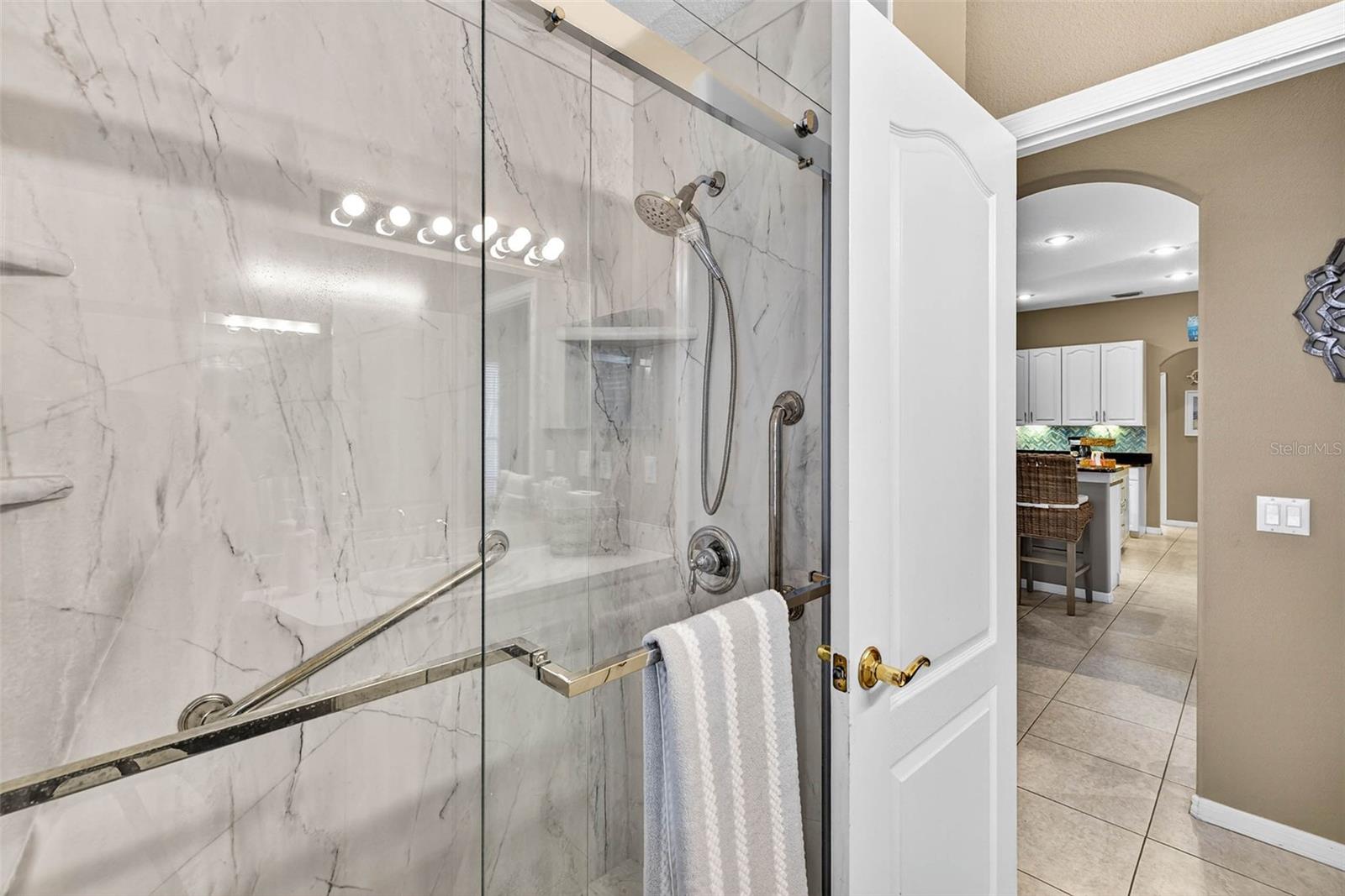 Bathroom 3 by 4th Bedroom - Separate Guest Area - Also functions as Pool Bath