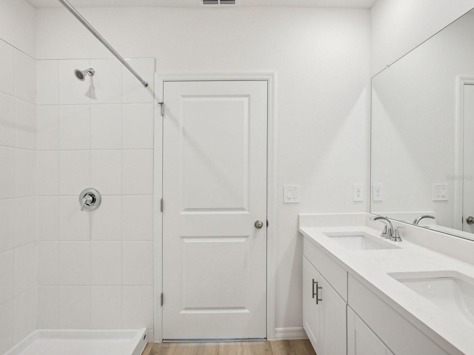 Photos are not of the actual home, but are photos of the builder home with same floorplan with similar interior finishes.