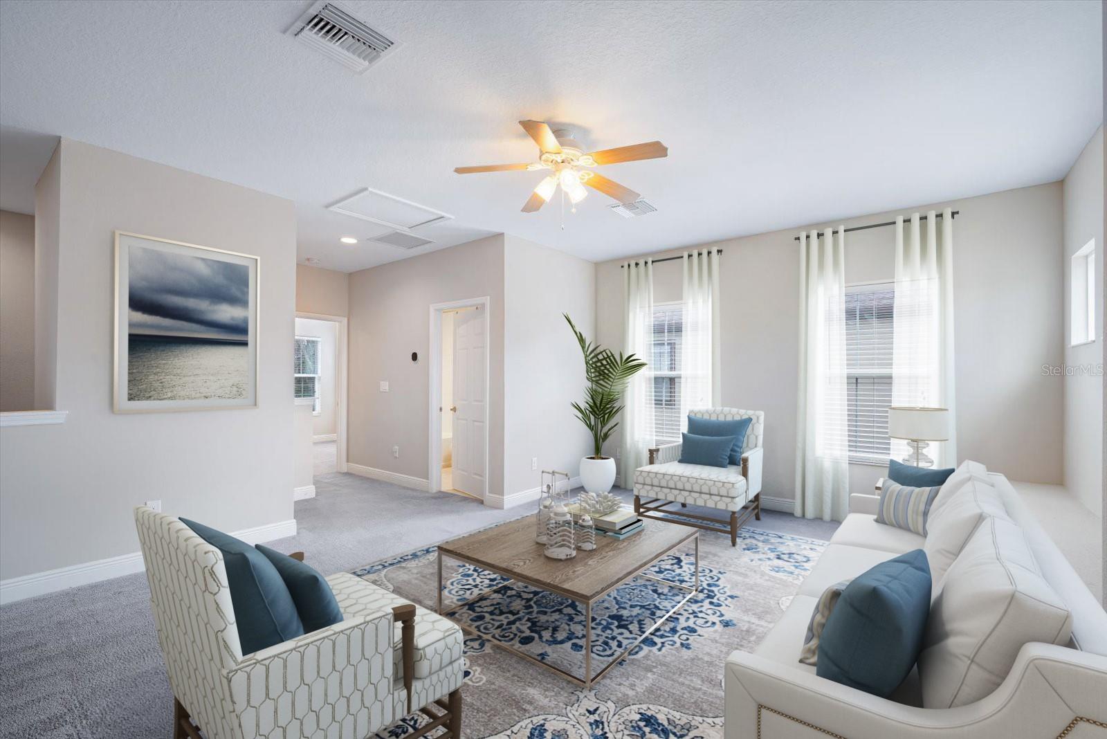 Staged Bonus Loft