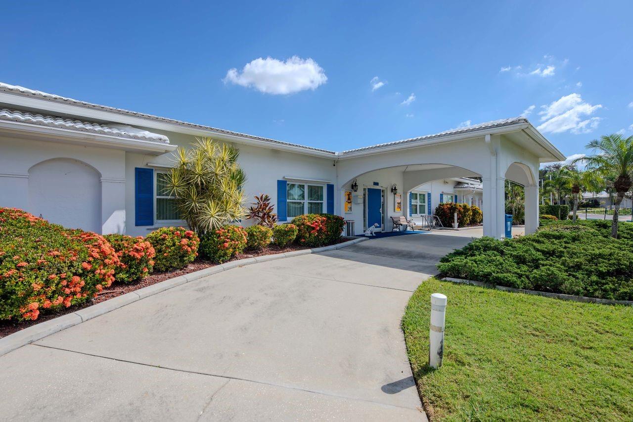 Portico of Clubhouse