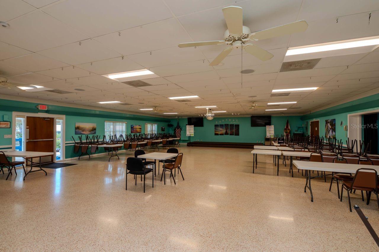 Interior of Clubhouse