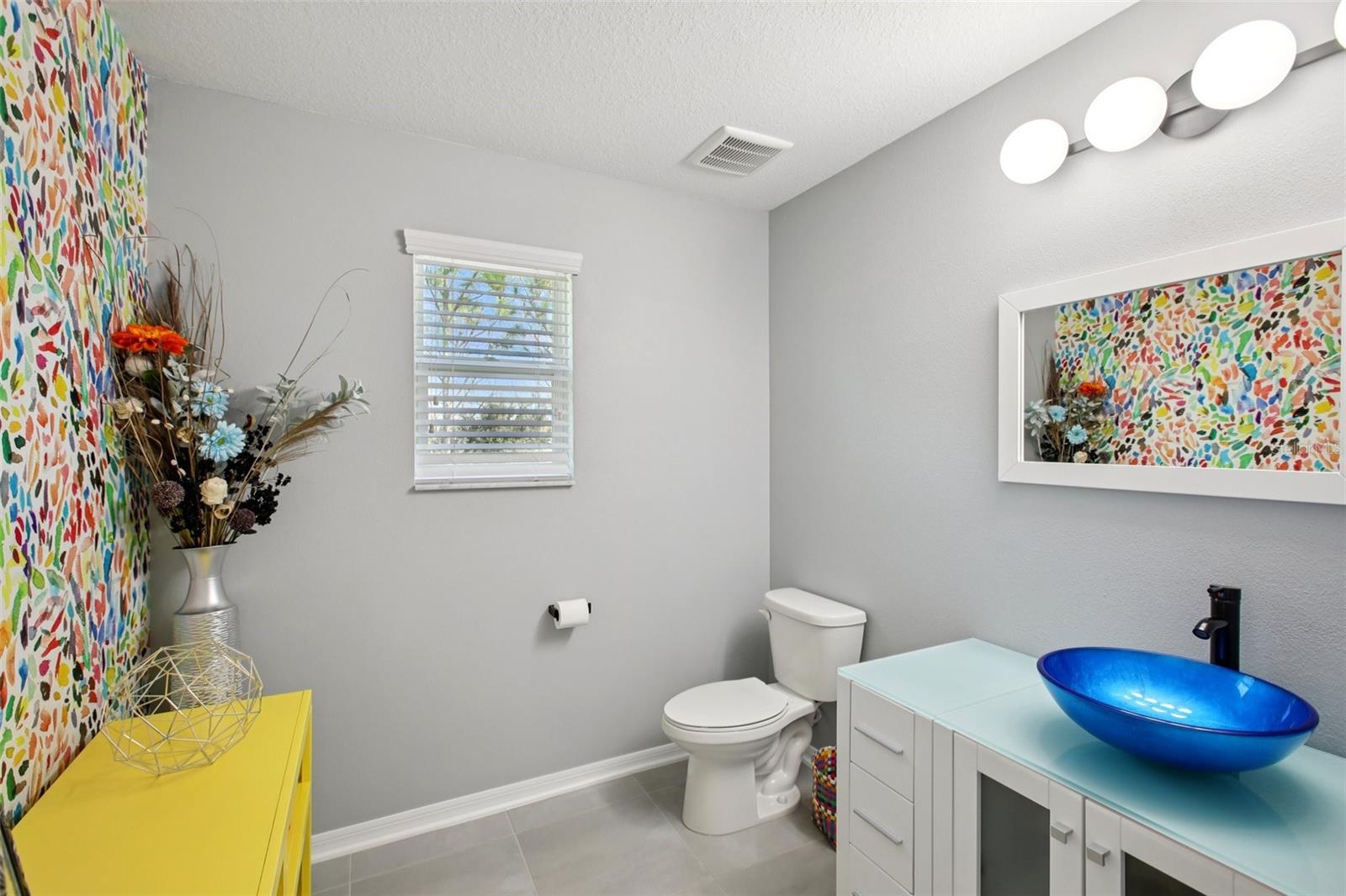 Upstairs Powder Room