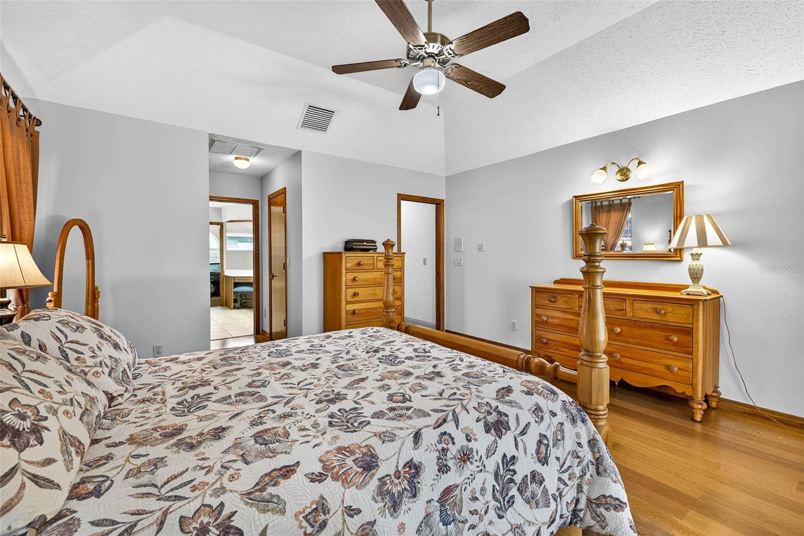 Primary Bedroom with access to lanai