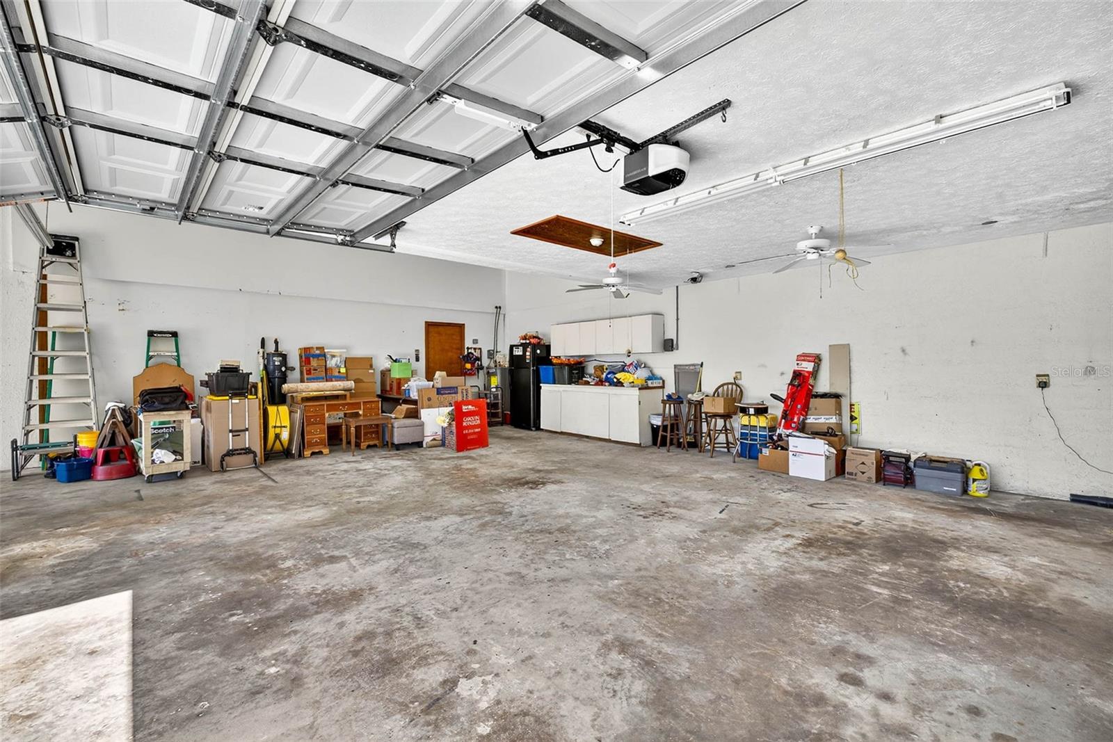 Oversized garage with room for a boat or RV