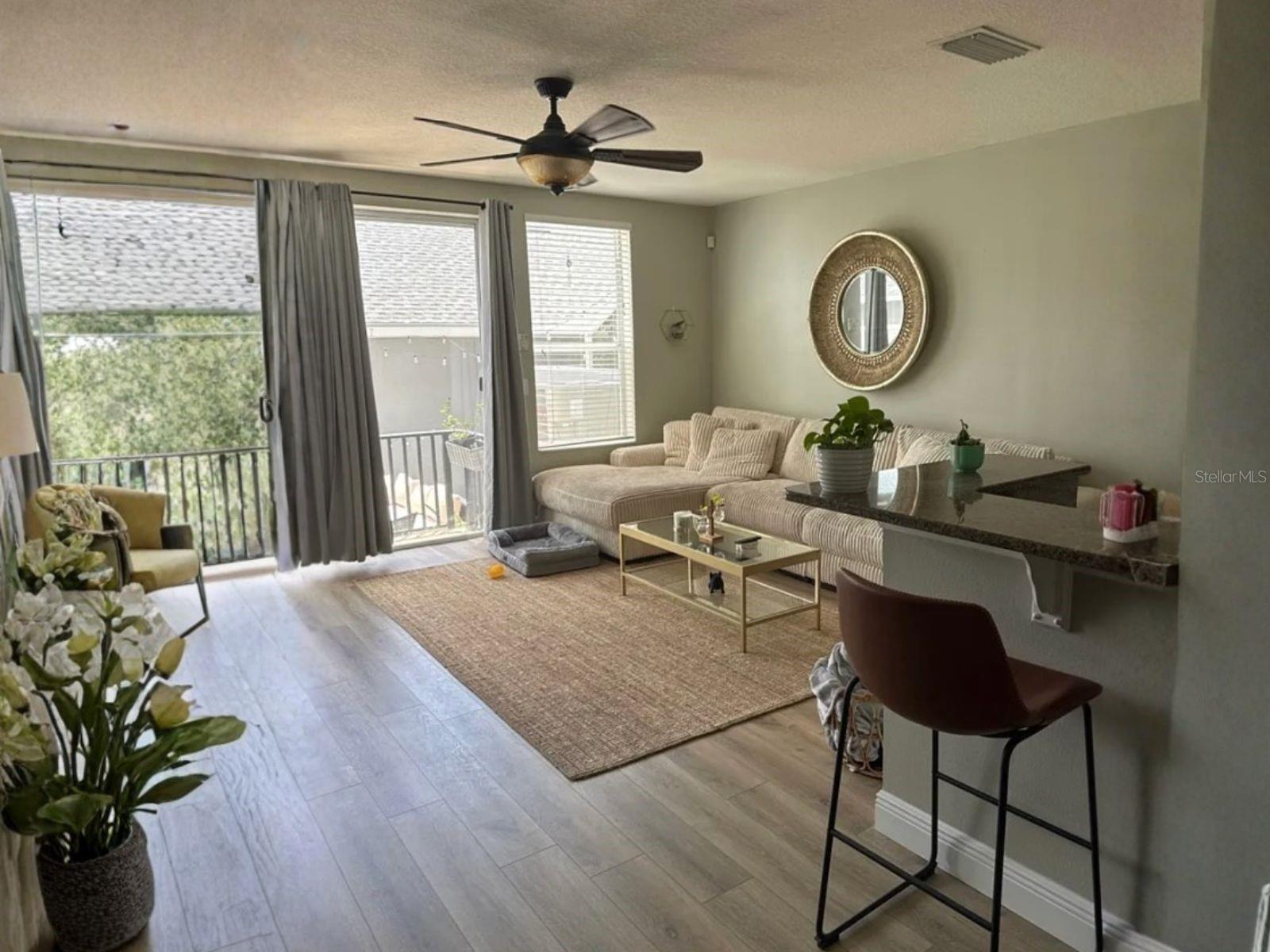 Living Room View(with previous furniture)