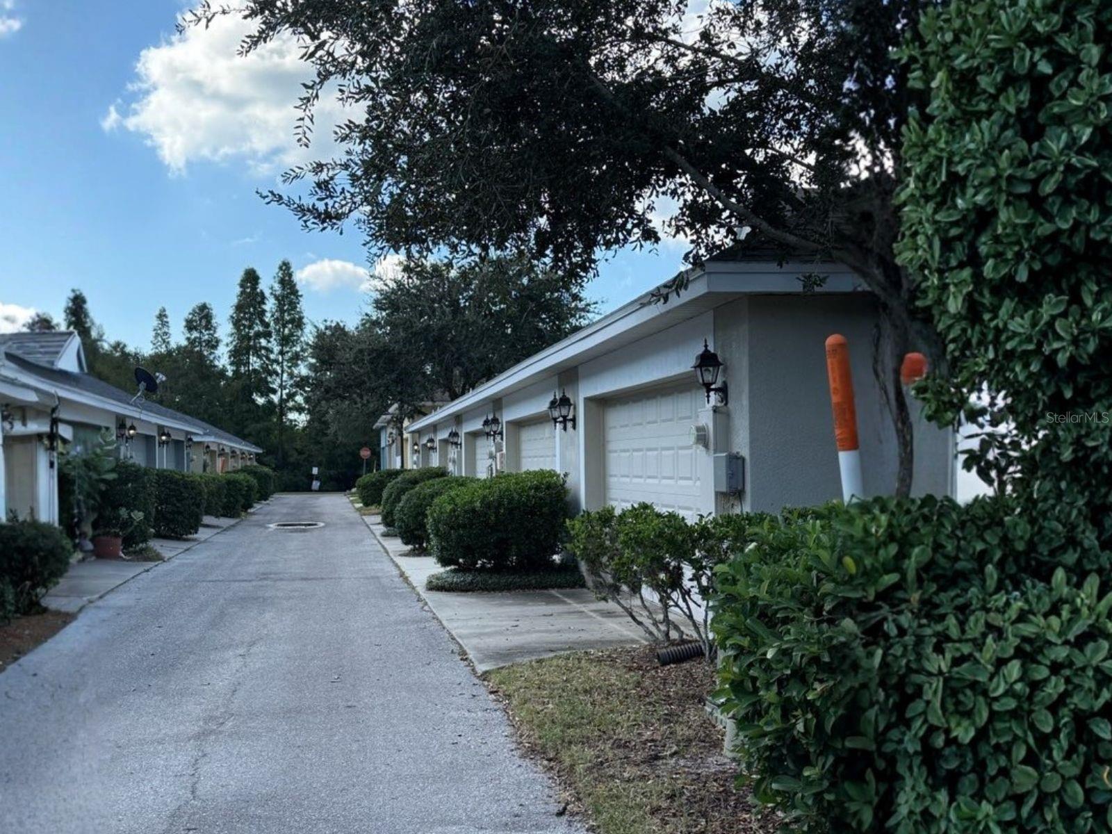 Alley Behind House for garage access