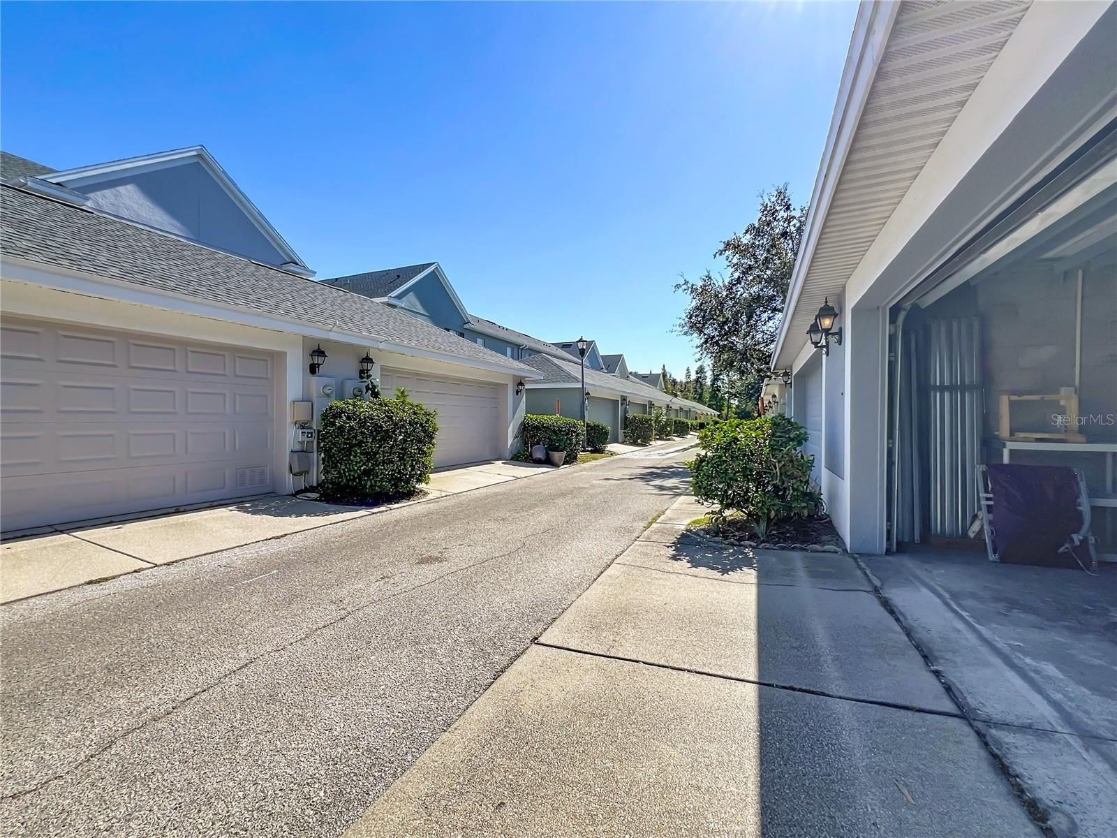 Spacious 2 Car Garage