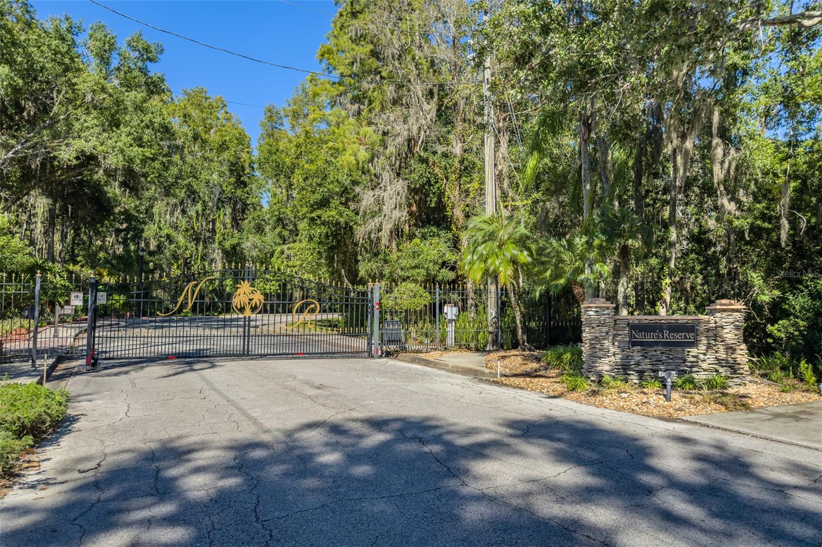 Nature's Reserve Gate Entrance