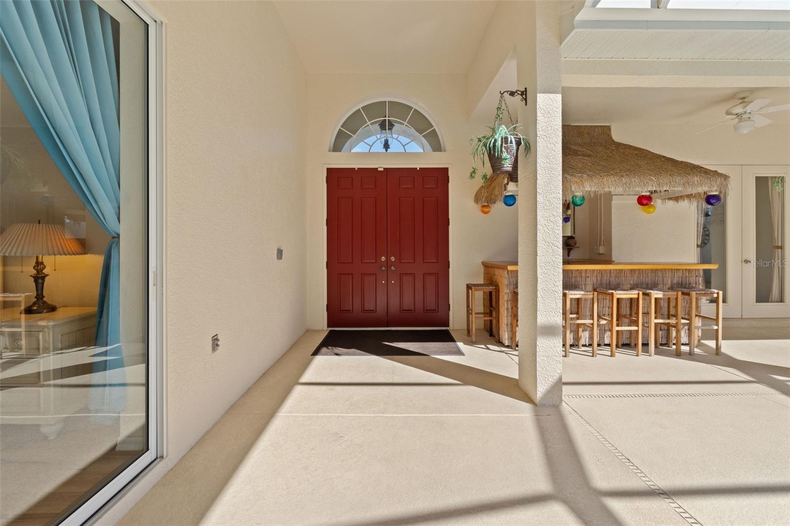 Enter through front door into your own private courtyard