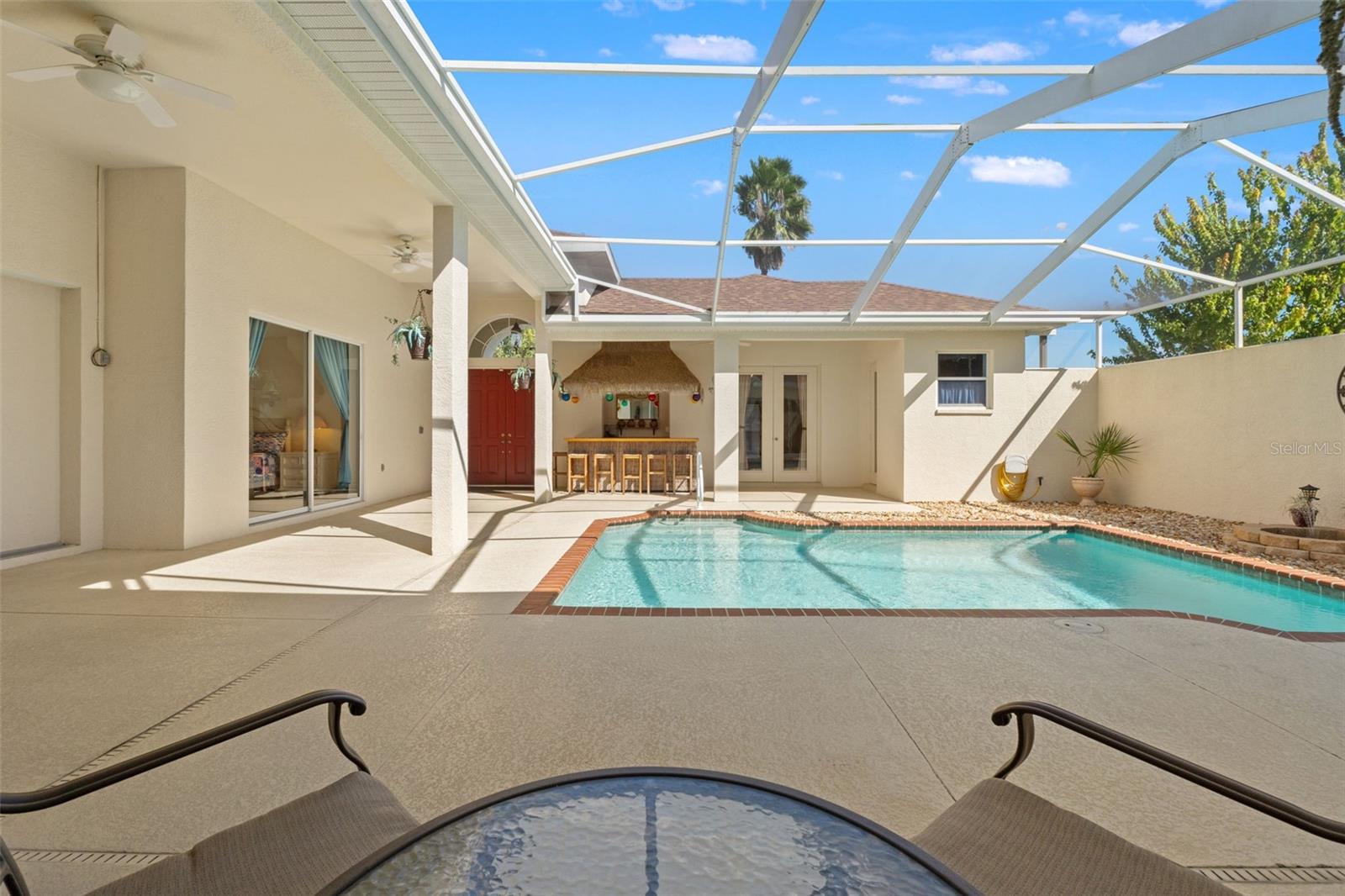 Enter through front door into your own private courtyard