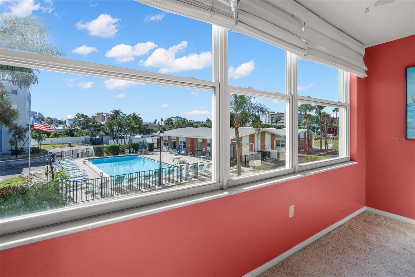 Enjoy the pool view and Florida sunshine!