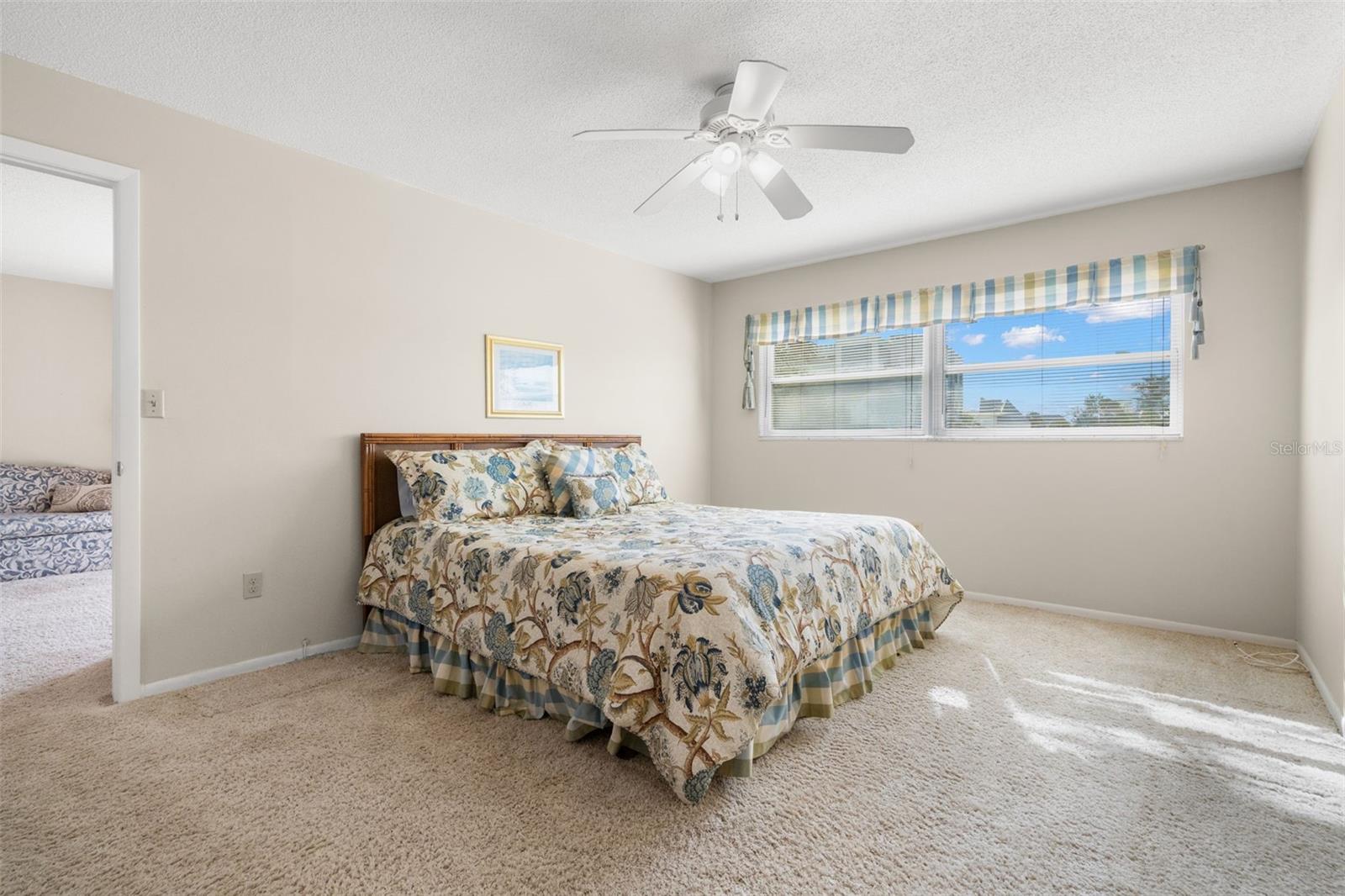 Large primary suite.