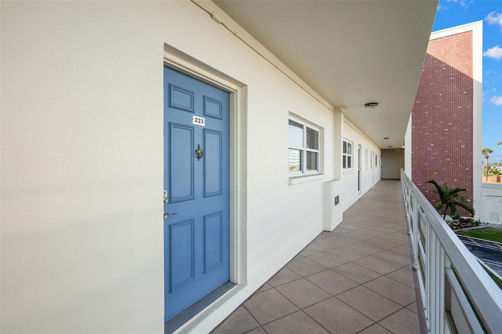 A well maintained second-floor residence.