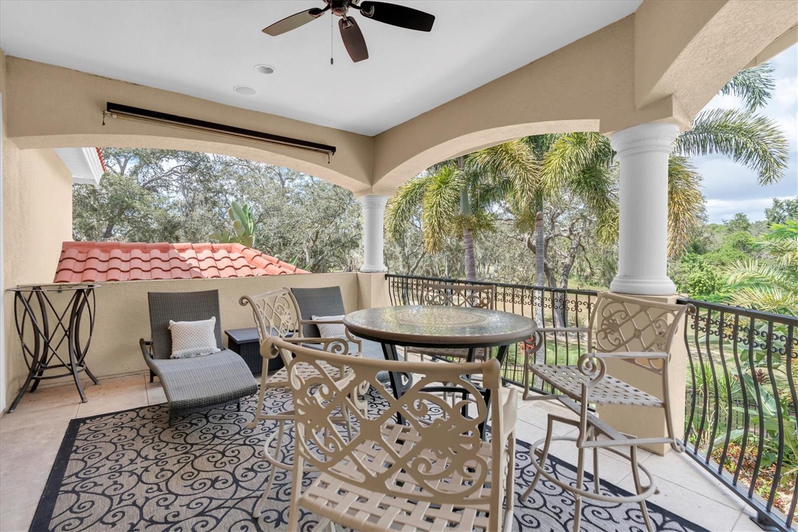 Balcony off of Primary Master Suite