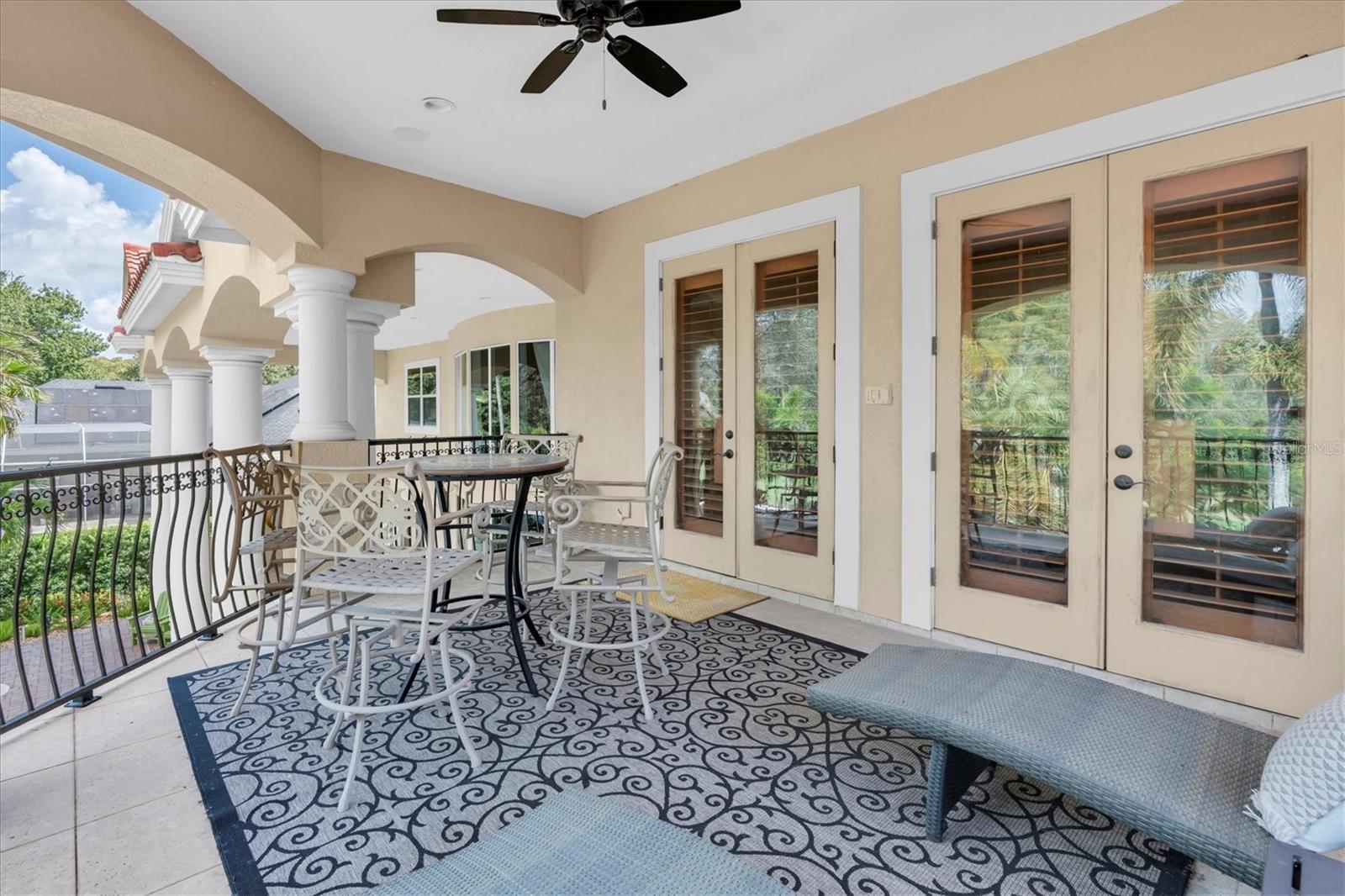 Balcony off of Primary Master Suite