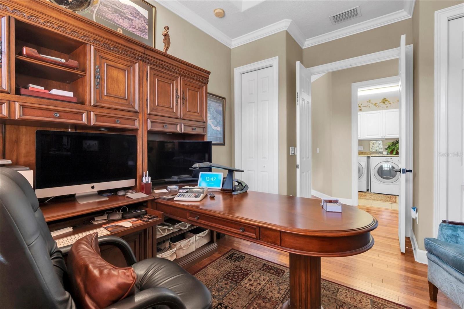 Upstairs office/or can be used as a bedroom
