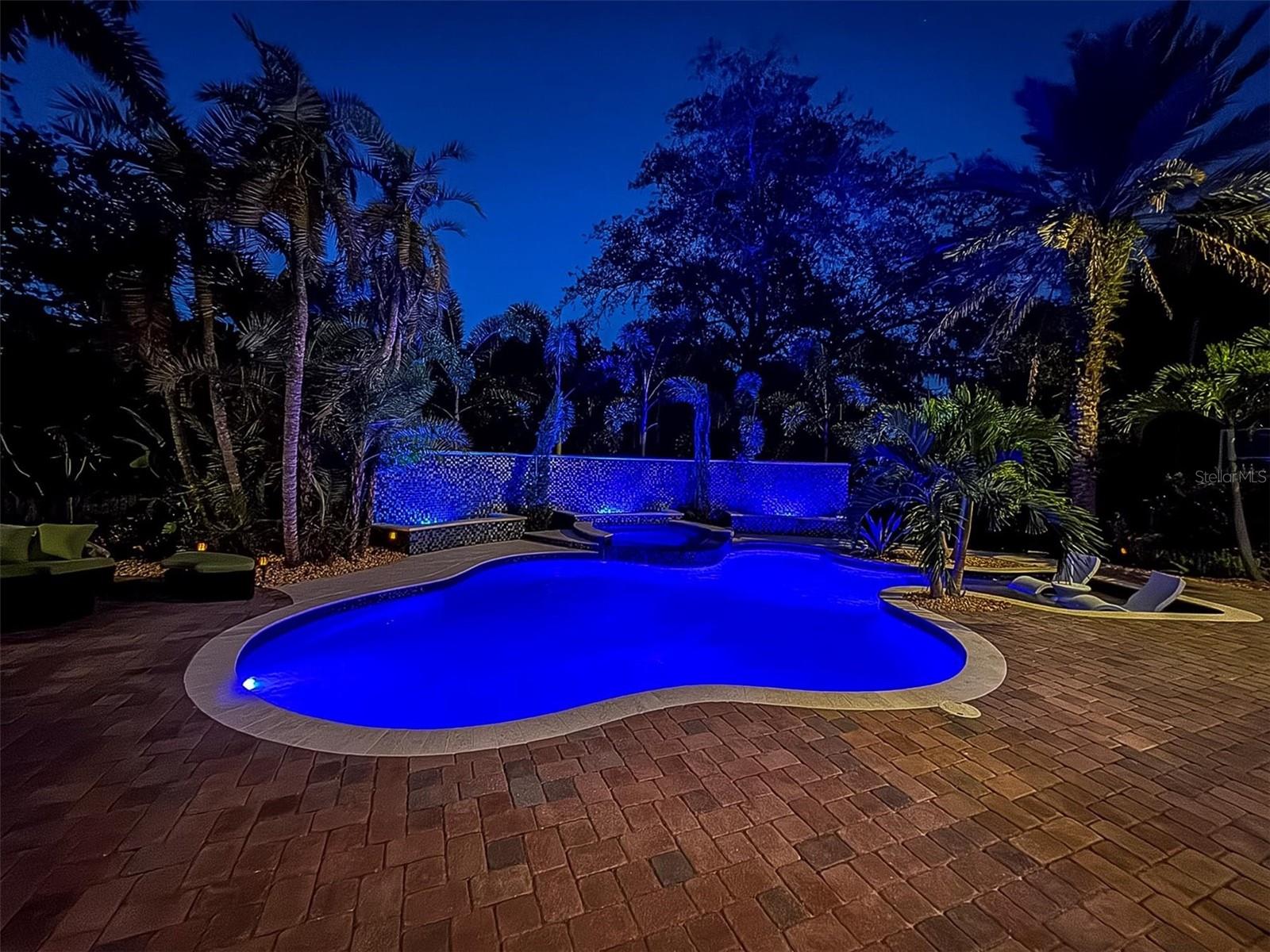 Pool at Night