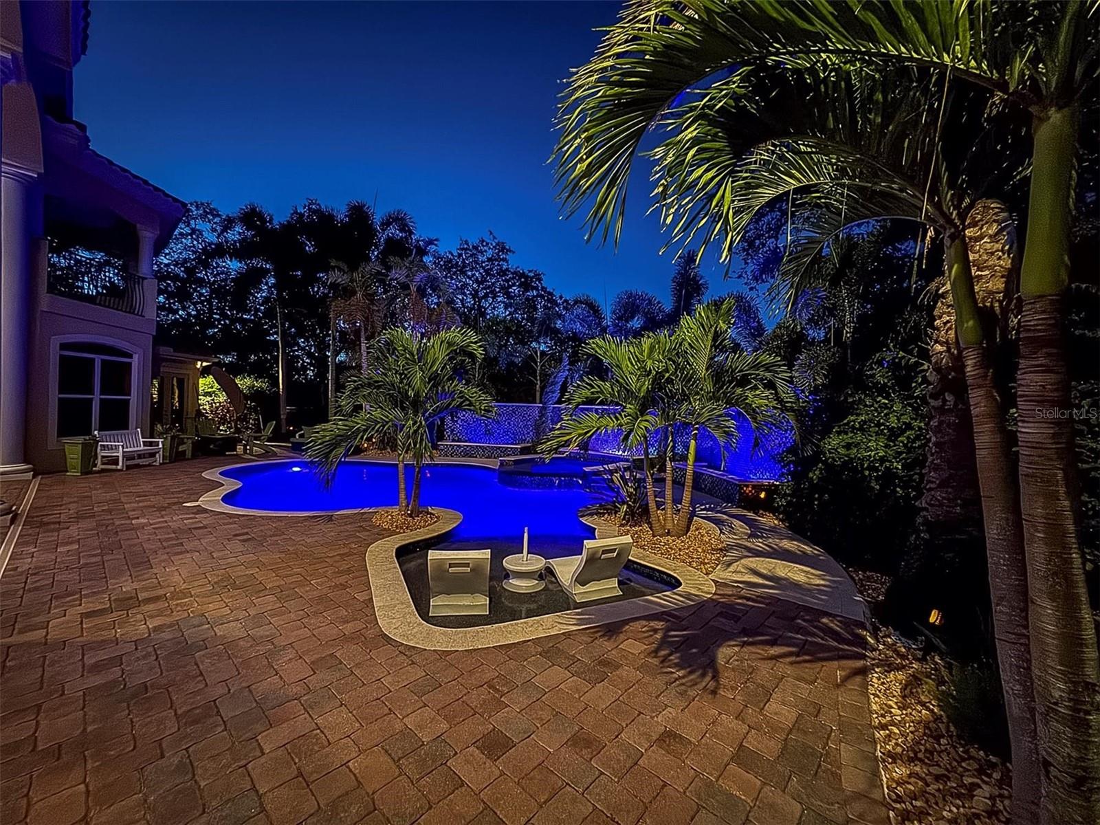Pool at Night