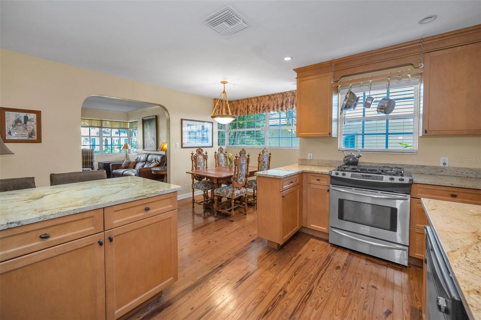 Perfect space for your next dinner party.