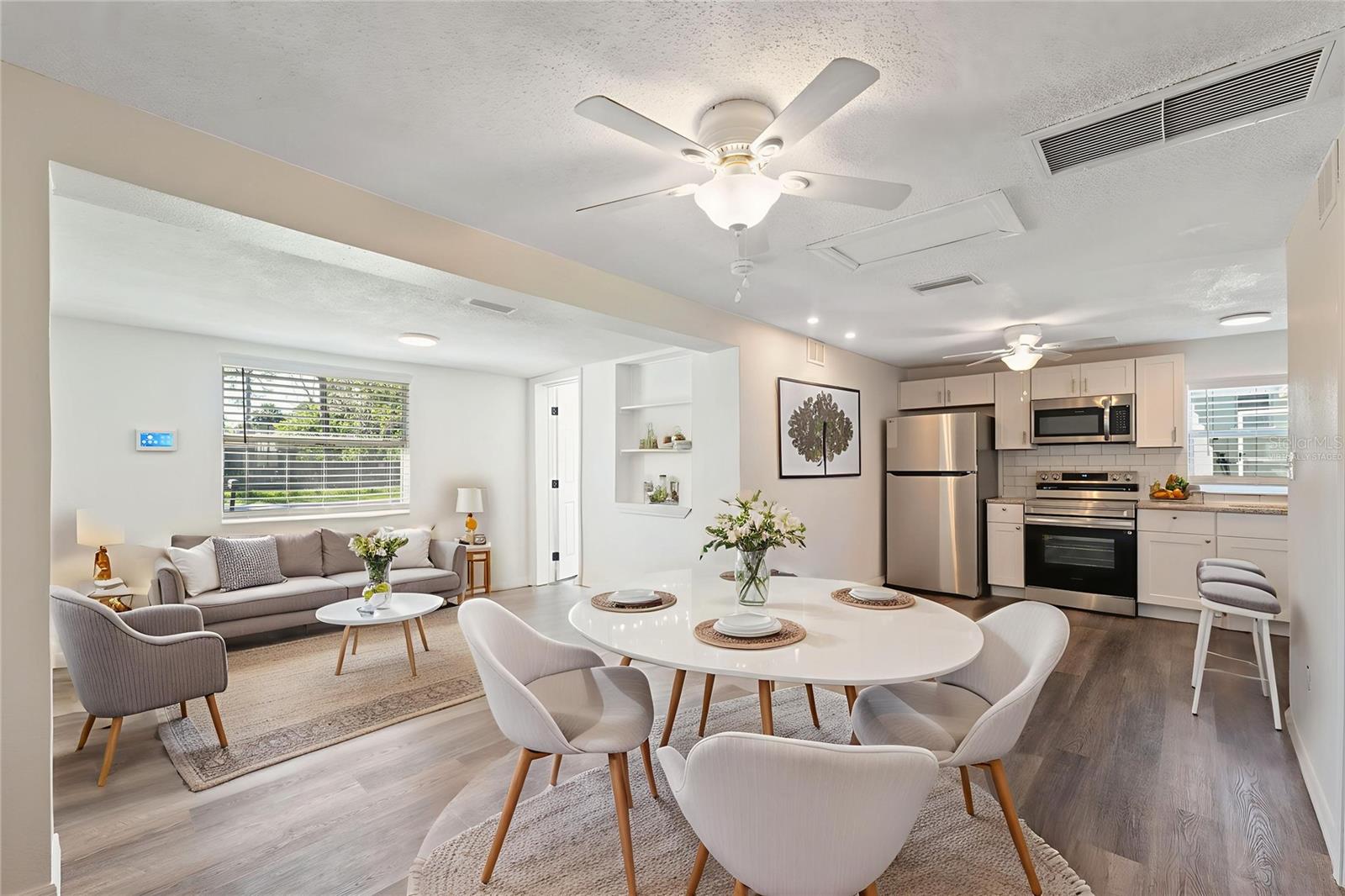 Dining/Living (Virtually Staged)