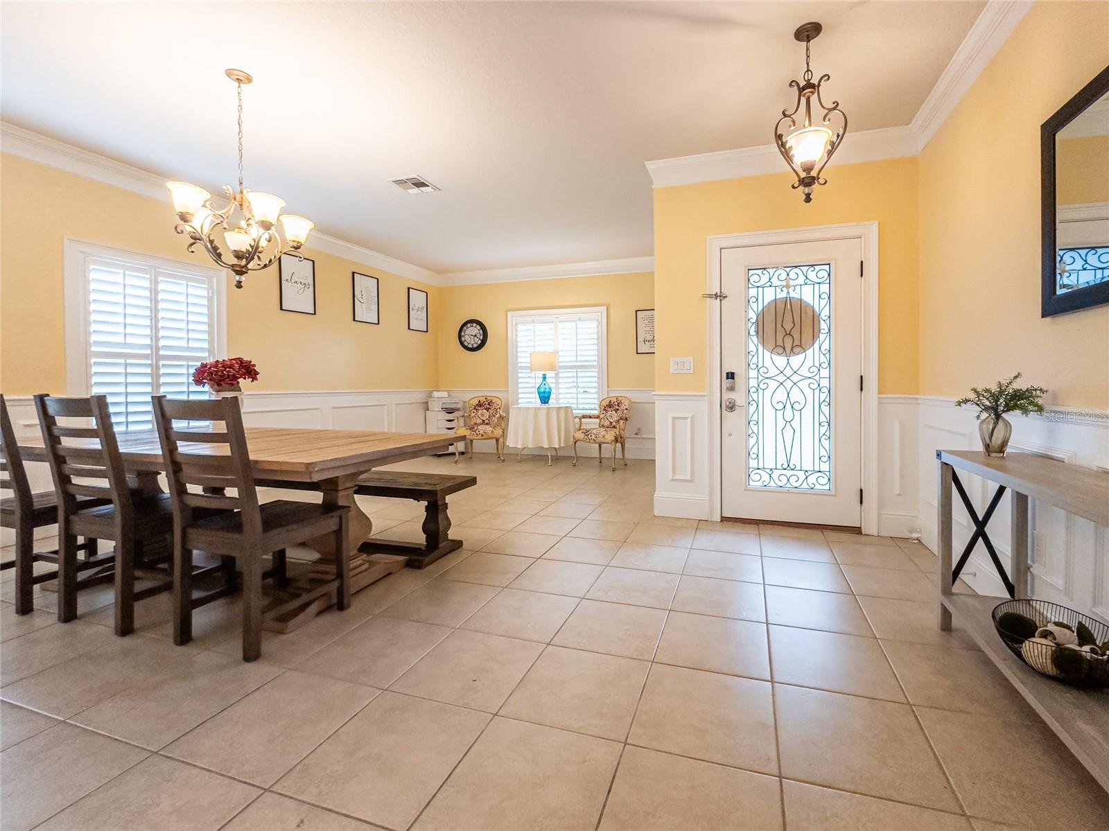 Enter into Living/Dining Room