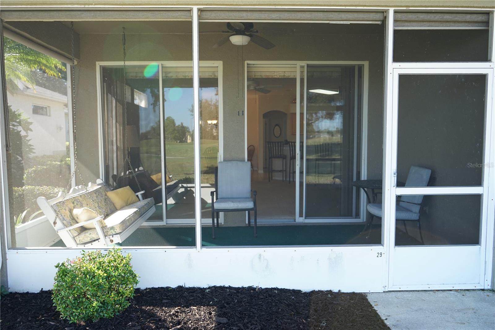 screened lanai