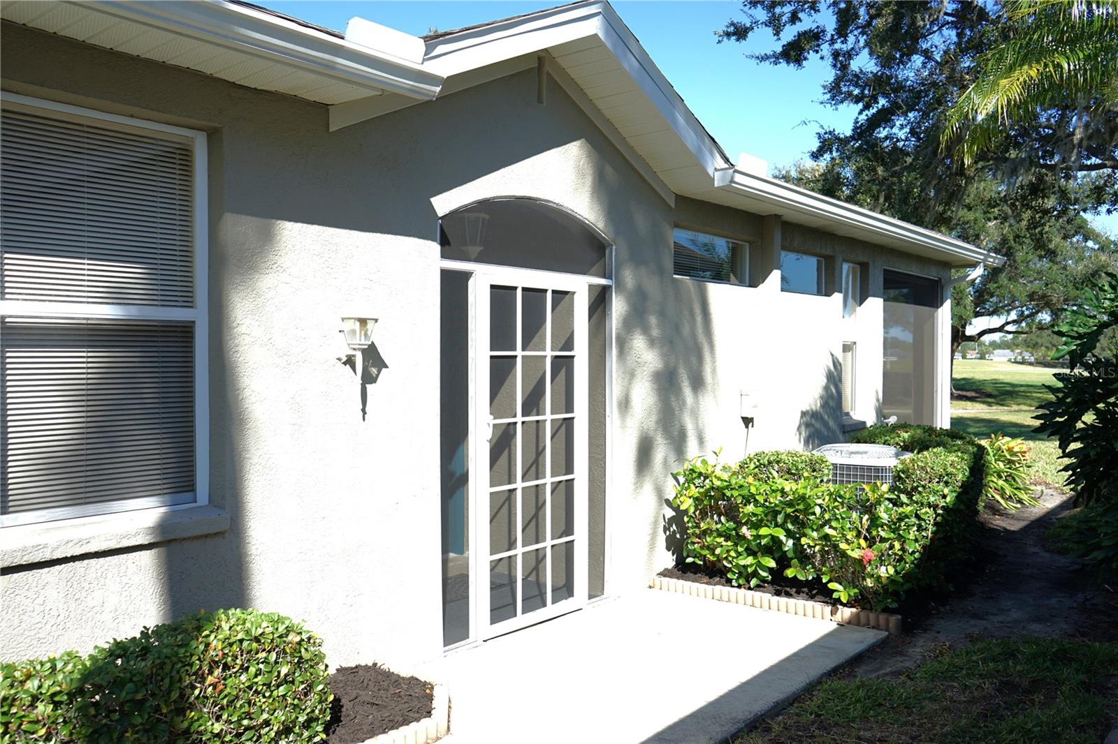 screened entry