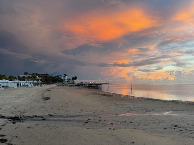 Amazing sunsets at the private Beach Club
