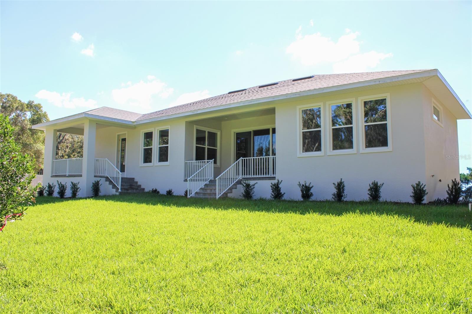 Back of home
